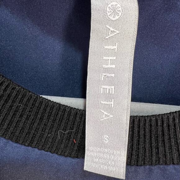 Athleta Active Tank Top, navy blue, women's small - Picture 3 of 5